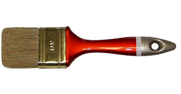 Flachpinsel gerade mit kurzem Stiel reine Borste Breite/Länge 35/45 mm