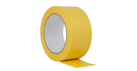 Weich-PVC-Klebeband UV-beständig Breite 50 mm Länge 33 m Farbe gelb