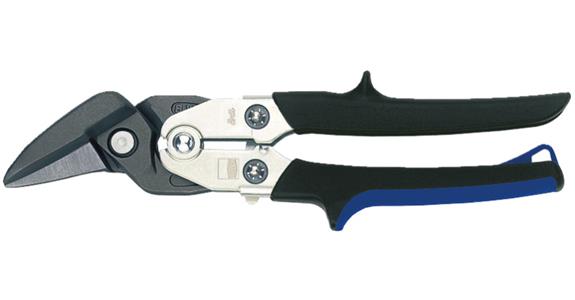 Durchlauf-Schere mit Hebelübersetzung Edelstahl rechts 260 mm