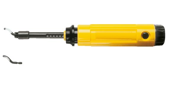 Entgrat-Werkzeugsatz B mit Kunststoffgriff EL 1000 Schaft-Ø 2,6 mm