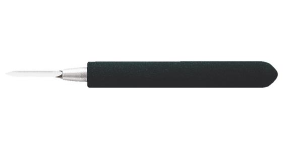 Dreikantschaber mit Softgrip-Halter für feine und diffizile Arbeiten