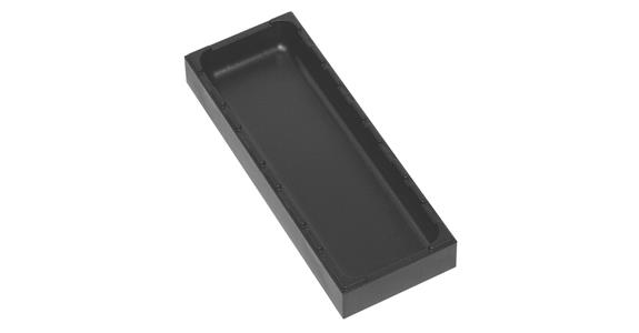 Uni-Box ABS-Kunststoff schwarz HxBxT 24x96x192 mm