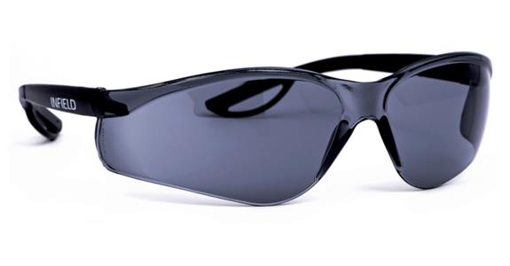 Schutzbrille Raptor Schwarz, Scheibe grau