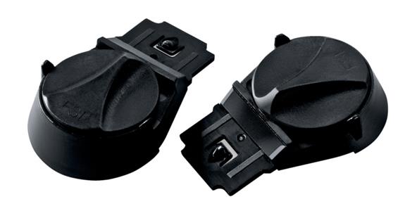 Adapter für uvex-Visier Schwarz VE=1 Paar