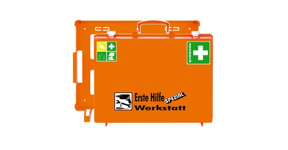 Berufsspezifischer Erste-Hilfe-Koffer Werkstatt 400x300x150 mm