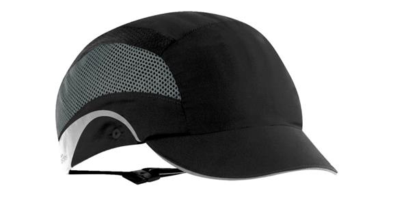 Anstoßkappe Aerolite® Kurzschild Gr. 53-63cm Schwarz