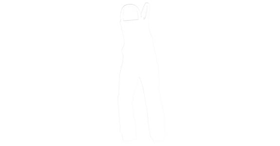 Latzhose IDENTIQ cotton anthrazit/schwarz Gr.48