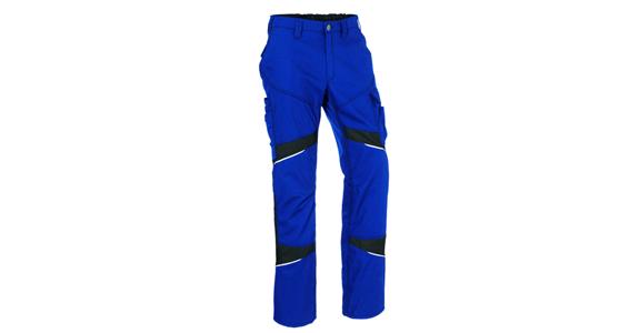 Bundhose ACTIVIQ cotton+ kornblau/schwarz Gr.48