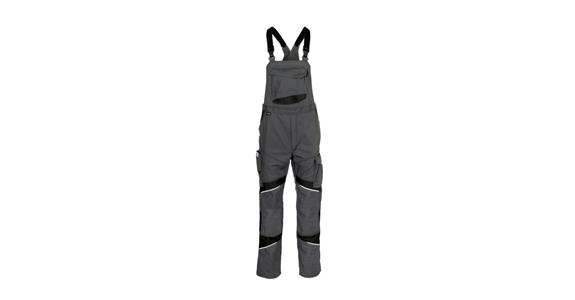 Latzhose ACTIVIQ cotton+ anthrazit/schwarz Gr.60