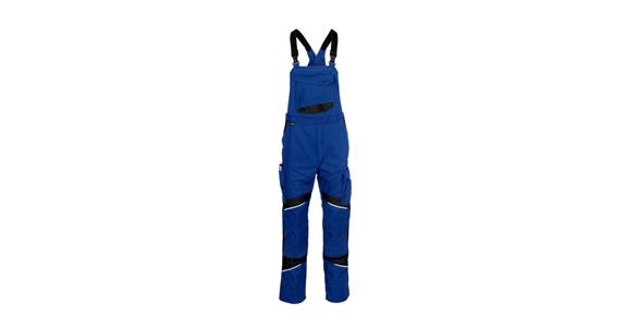 Latzhose ACTIVIQ cotton+ kornblau/schwarz Gr.98