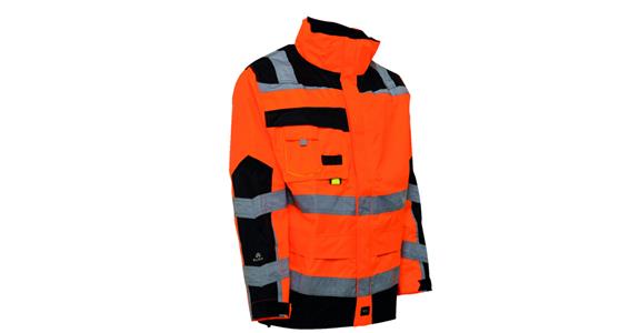 Warnschutz-Funktions-Jacke Visible Xtreme orange/schwarz Gr.3XL