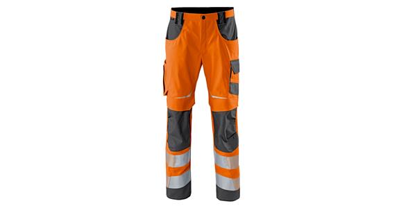 Warnschutz-Bundhose REFLECTIQ orange/anthrazit Gr.94