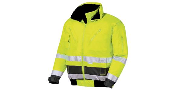 Warnschutz-Pilotjacke Vancouver gelb/grau Gr.S