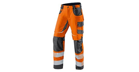 Warnschutz-Sommerhose REFLECTIQ orange/anthrazit Gr.90