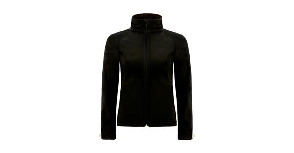 Damen-Softshell-Jacke schwarz Gr.XS