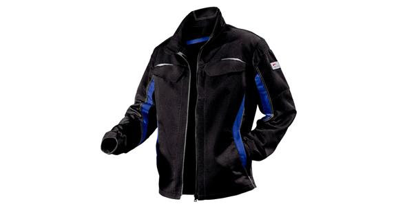 Jacke PULSSCHLAG schwarz/kornblau Gr.50
