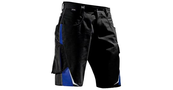 Shorts PULSSCHLAG schwarz/kornblau Gr.44