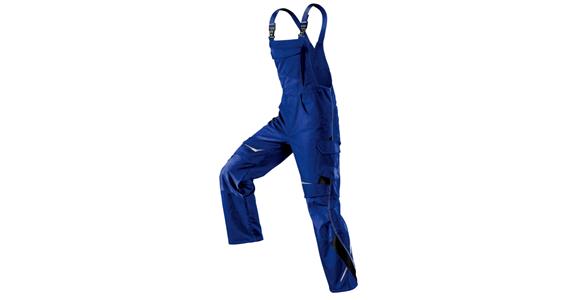 Latzhose PULSSCHLAG kornblau/schwarz Gr.56