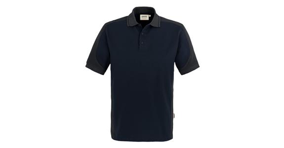 Polo-Shirt Contrast Mikralinar® tinte/anthrazit Gr.L