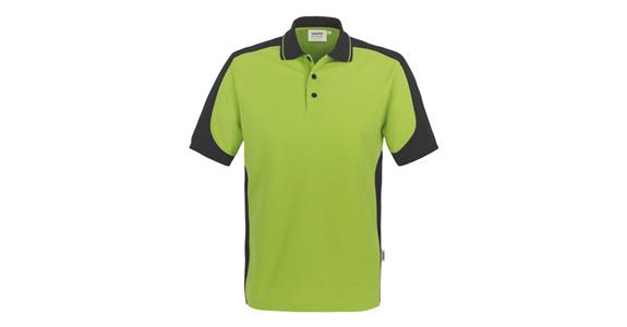 Polo-Shirt Contrast Mikralinar® kiwi/anthrazit Gr.XXL