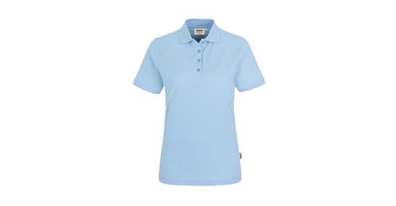 Damen Polo-Shirt Classic eisblau Gr.XL