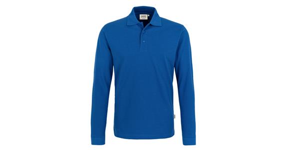 Longsleeve-Poloshirt Classic royal Gr.M