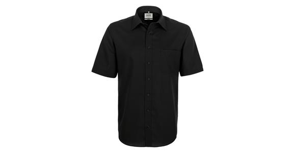 Kurzarm-Hemd Business schwarz Gr.L