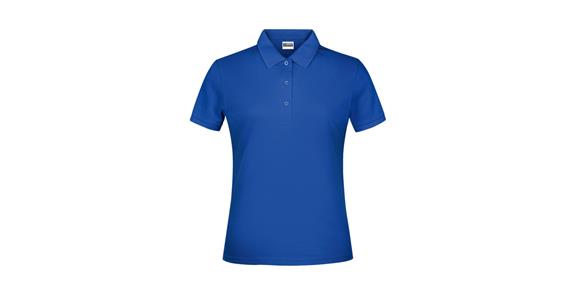 Polo-Shirt Damen royal Gr.XL