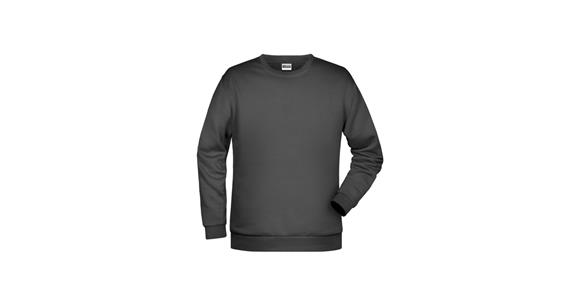 Sweatshirt grafit Gr.5XL