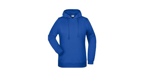 Kapuzen-Sweatshirt Damen royal Gr.M