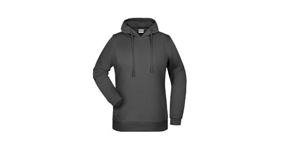 Kapuzen-Sweatshirt Damen grafit Gr.XXL