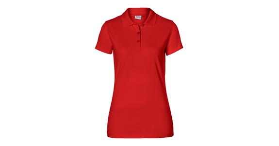 Polo-Shirt Damen mittelrot Gr.XXL