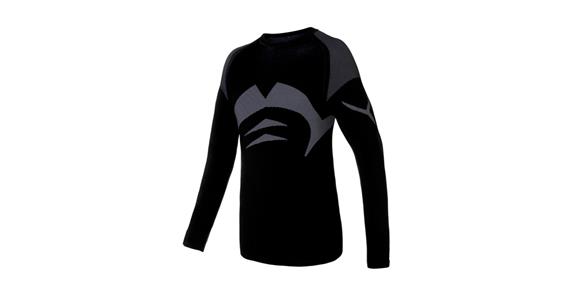 Funktions-Langarm-Shirt schwarz Gr.S/M