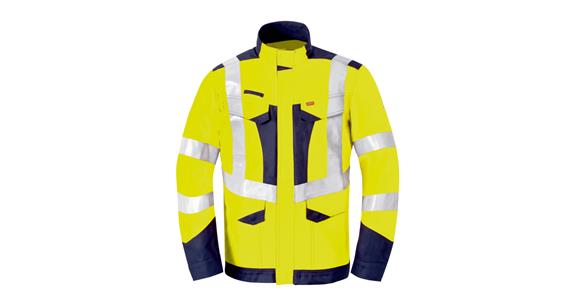 Langjacke Multi Shield gelb/marine Gr.4XL