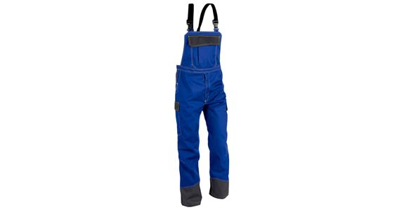 Latzhose SAFETY X6 kornblau/anthrazit Gr.50