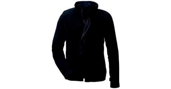 Fleecejacke flammhemmend schwarz Gr.52/54