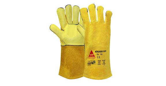 Schweißerhandschuh Mühlheim-II-Super VE=1 Paar Gr.9