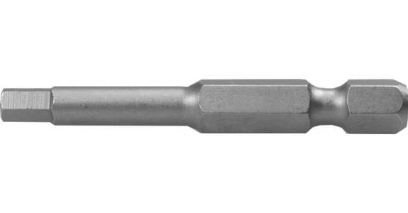 Sechskant-Bit 1/4' E 6,3 SW 2,5mm 50 mm Ausführung zähhart