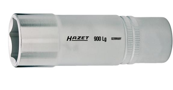 Steckschlüsseleinsatz 30 mm 1/2' DIN 3124 lange Ausführung Sechskant