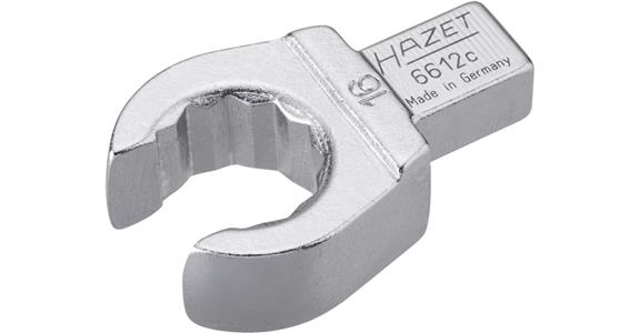 Ring-Einsteckwerkzeug offen 21 mm, Einsteckvierkant 9x12 mm