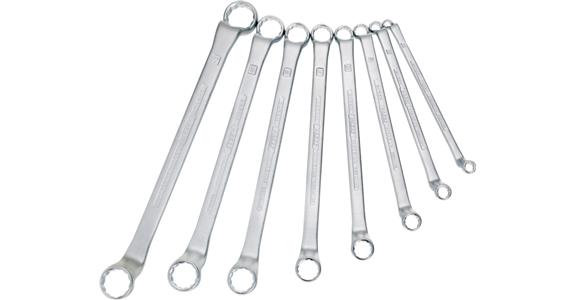 Doppelringschlüssel-Satz 8-teilig 6x7-21x22 mm DIN 838