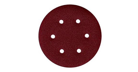 Klett-Schleifscheibe Ø 150 mm 6-Loch Korn 150 Pack = 100 Stück
