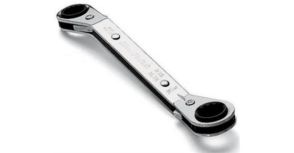 Ratschen-Ringschlüssel gekröpft 1/2 Zoll x 9/16 Zoll
