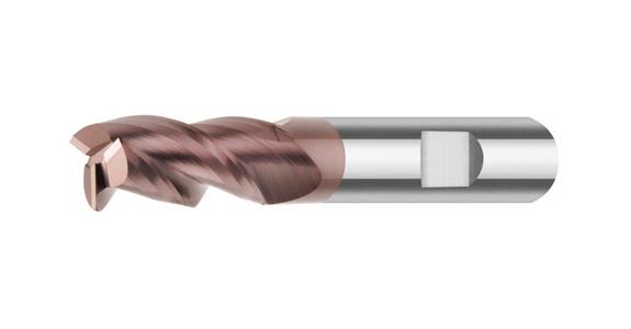 VHM HPC-Fräser UNI lang Z3 mit Freistellung DIN 6535 HB TiAlN-besch. Ø 4 mm