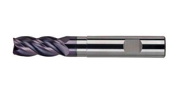 VHM-Schaftfräser DIN 6535 HB freigesetzt TiAlN 35/38° lang Ø 8,0 mm