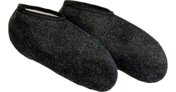 Einziehsocken grau, paarweise, Gr.43-44