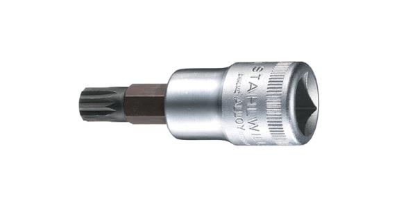 Schraubendrehereinsatz M 12 1/2' für Innenvielzahnschrauben XZN