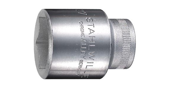 Steckschlüsseleinsatz 26 mm 1/2' DIN 3124 Sechskant