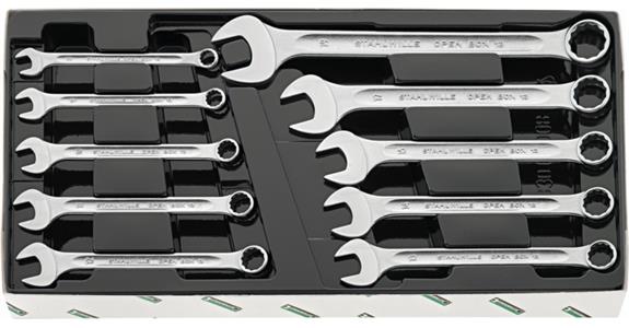 Ringmaulschlüssel-Satz 8-teilig 7/16' - 7/8' OPEN-BOX