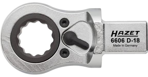 Ringratschen-Einsteckwerkzeug 18 mm, Einsteckvierkant 14x18 mm